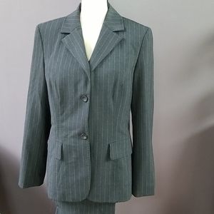 Suit -INC Gray Pinstripe Jacket & Pants